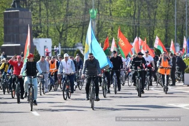 В Гомеле официально открылся велосезон.