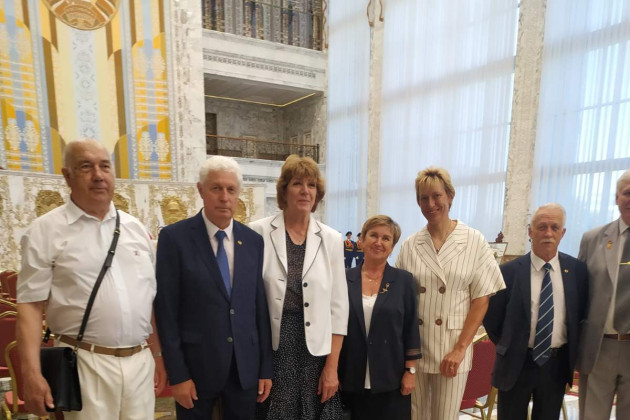 9 июля во Дворце Независимости прошли проводы олимпийцев Республики Беларусь на Олимпиаду в г. Токио.