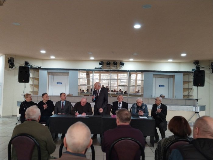 17 апреля 2026 г. в Ледовом Дворце состоялось заседание президиума Витебской областной организации БОО "ВФКиС"