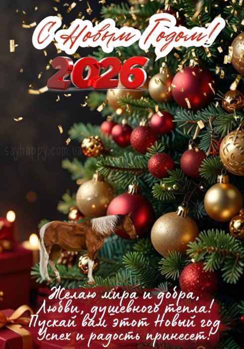 С Наступающим Новым годом!