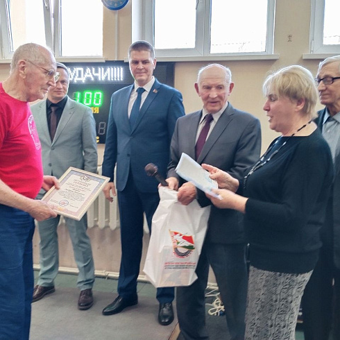 Открытый турнир Витебской области по тяжёлой атлетике среди мастеров