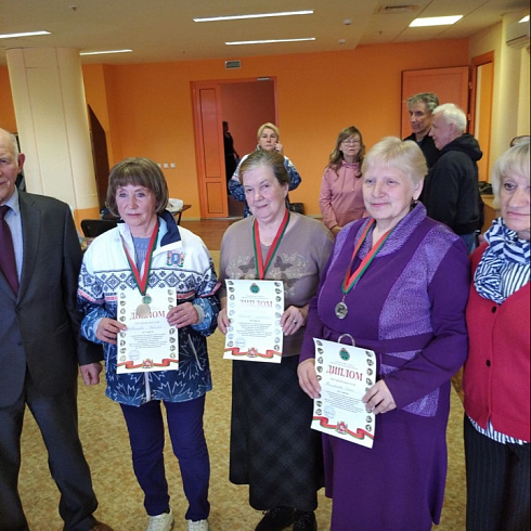 Областная спартакиада среди ветеранов БОО «Ветераны ФК и С»