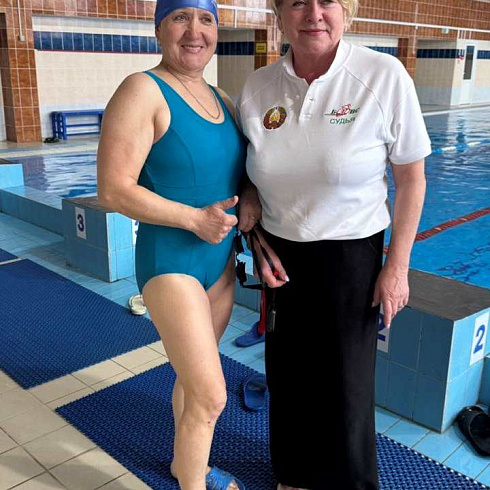 Соревнования по плаванию среди ветеранов спорта и физической культуры района под названием «Вне возраста»