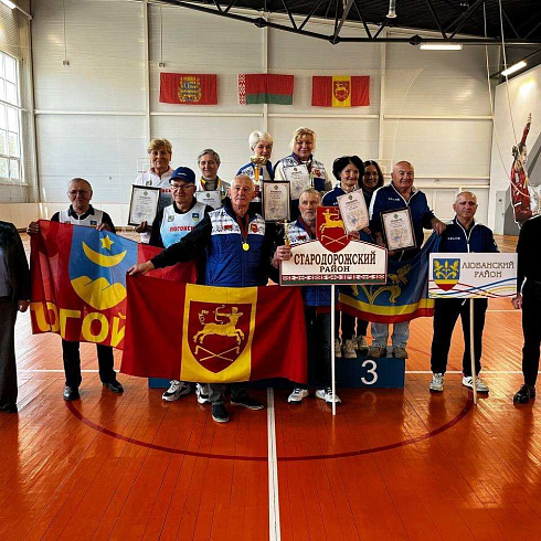 Областные соревнования по стрельбе из лазерной винтовки среди ветеранов спорта и физической культуры, посвященные Году белорусской женщине