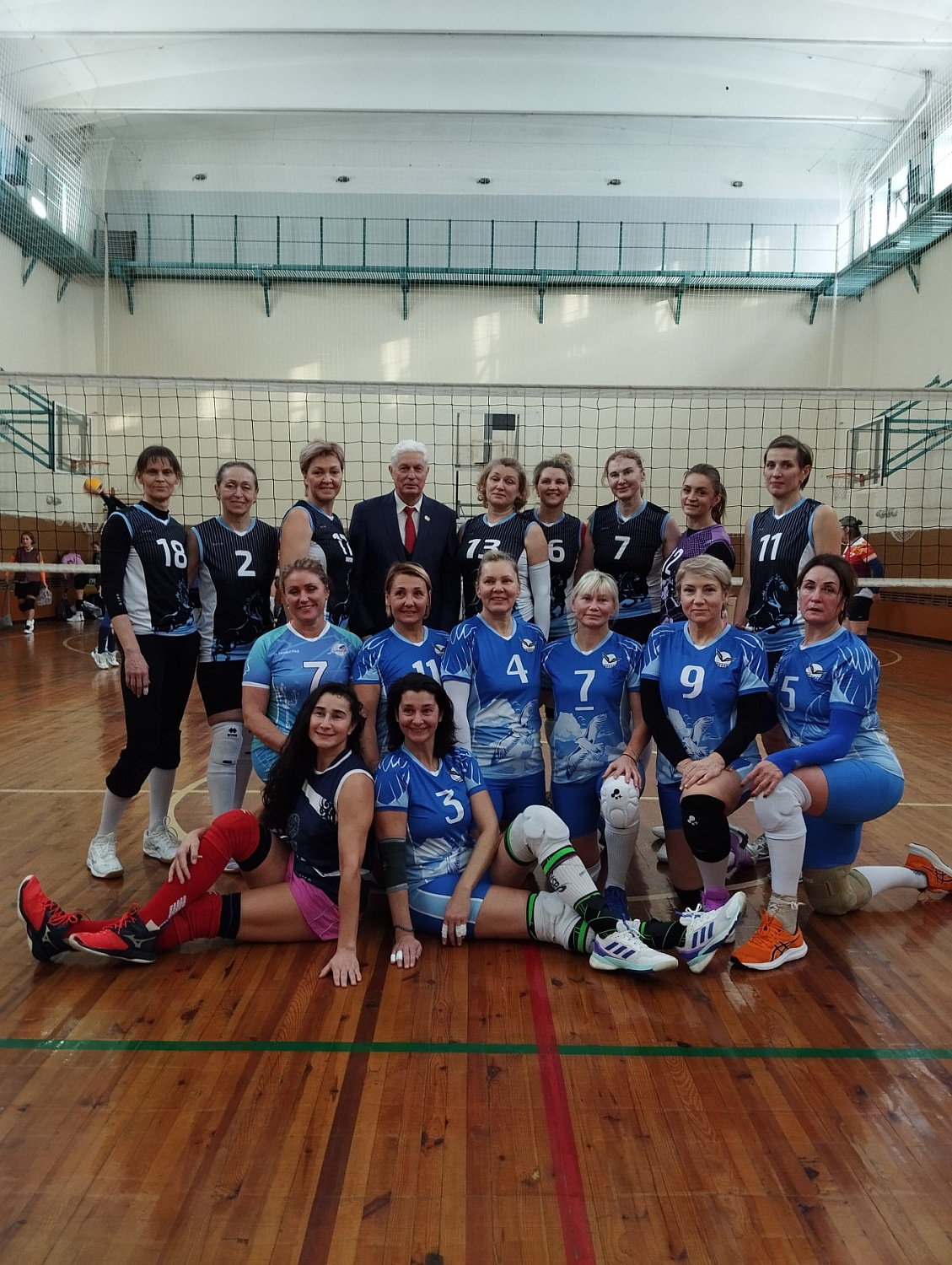 13-й традиционный, волейбольный, рождественский турнир среди ветеранов спорта