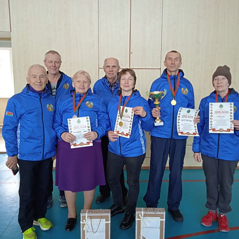 Областная спартакиада среди ветеранов БОО «Ветераны ФК и С»