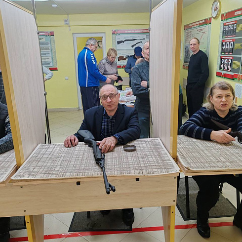 Ветераны и стрельба   