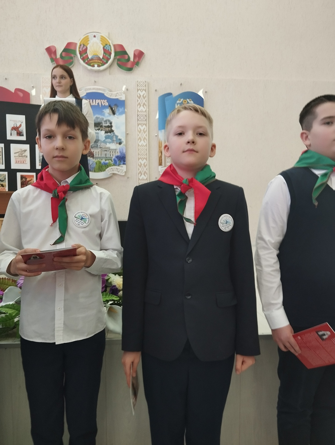 Торжественное мероприятие, посвященное 55-летию со дня основания батальона белорусских орлят