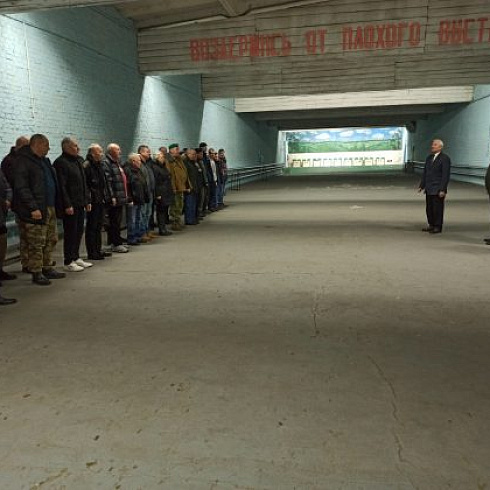 Турнир по стрельбе среди ветеранов!