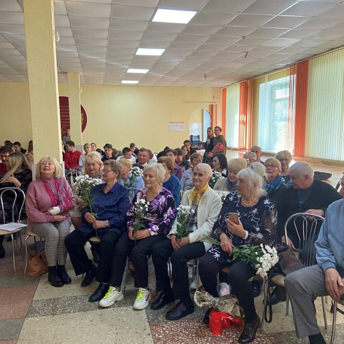 Праздничное мероприятие, посвященное Дню учителя и дню пожилого человека