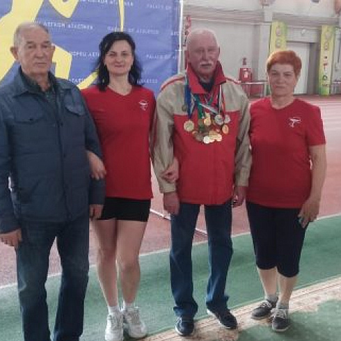 Областная спартакиада среди ветеранов спорта