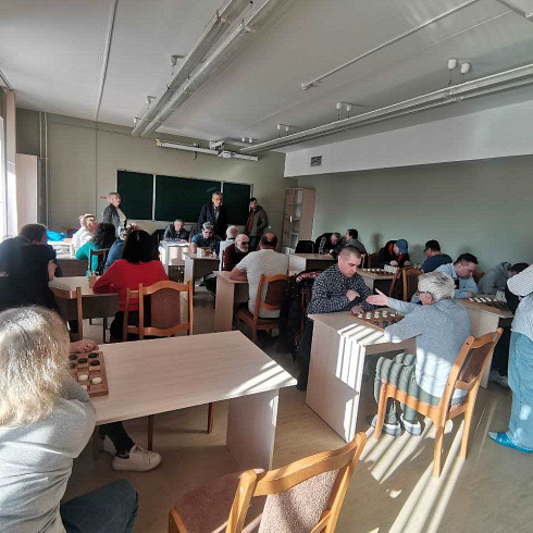 Чемпионат Минской области по шашкам-64 среди инвалидов по зрению