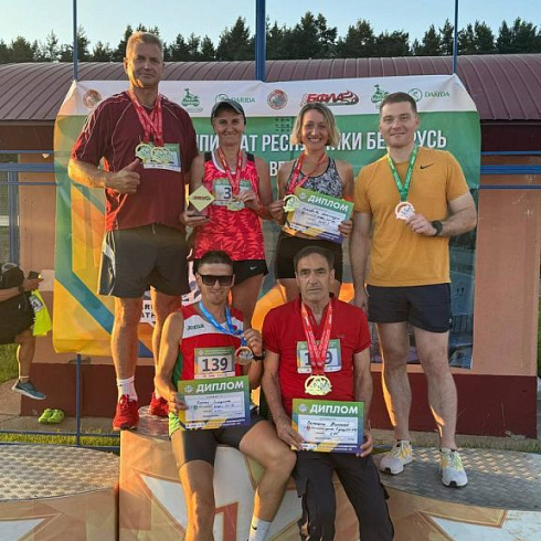 20-21 июля в г. Минске прошел открытый Чемпионат Республики Беларусь по лёгкой атлетике среди ветеранов